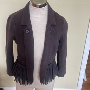 Beautiful Novelty Jacket knit with floral lining